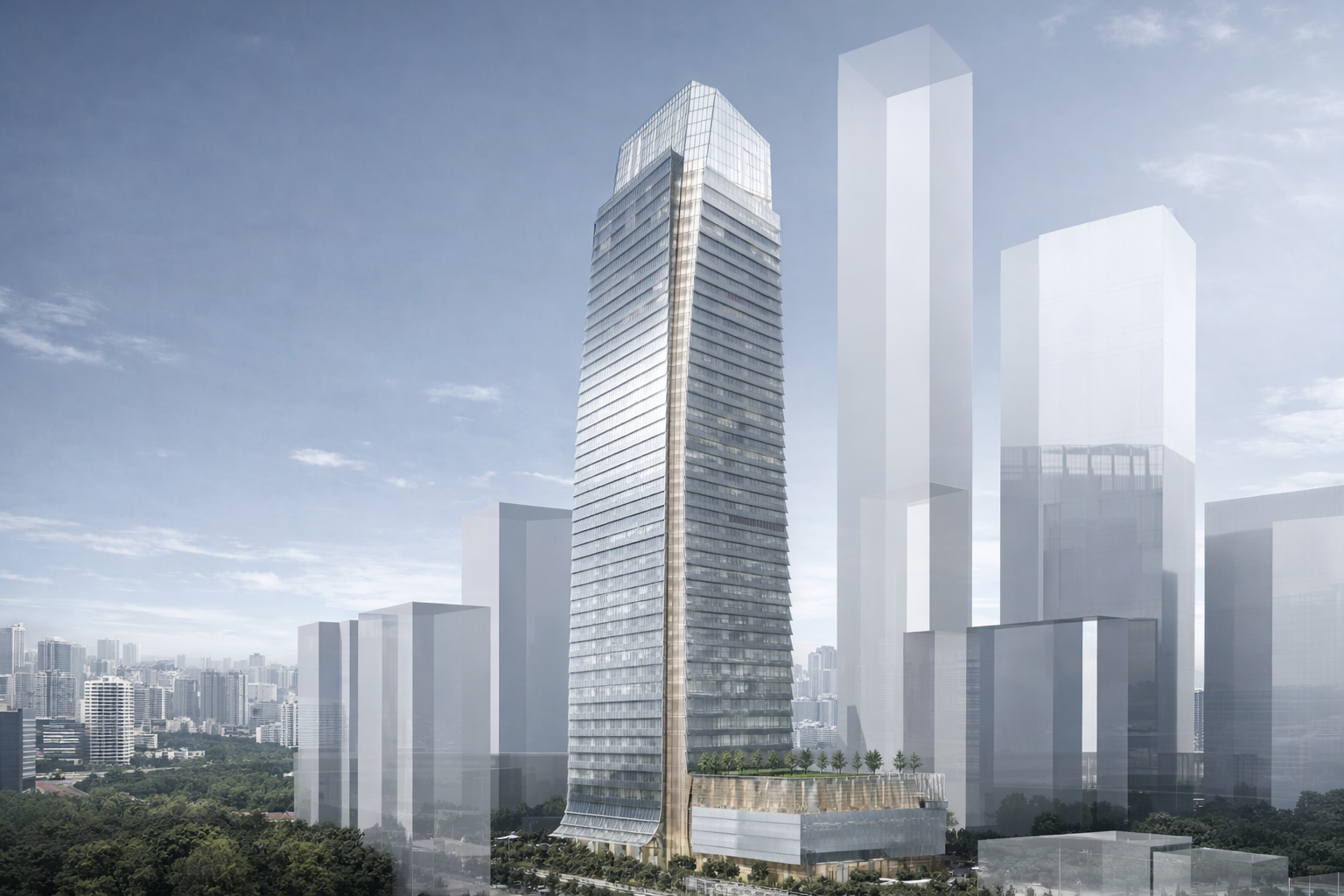 Four Seasons Luneng Hotel Dalian Curtain Wall Project Featured Image