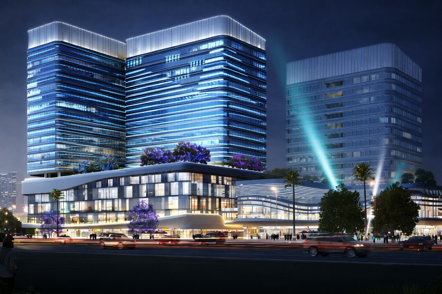 Guangzhou Luogang Community Retained Land Development Curtain Wall Project Featured Image
