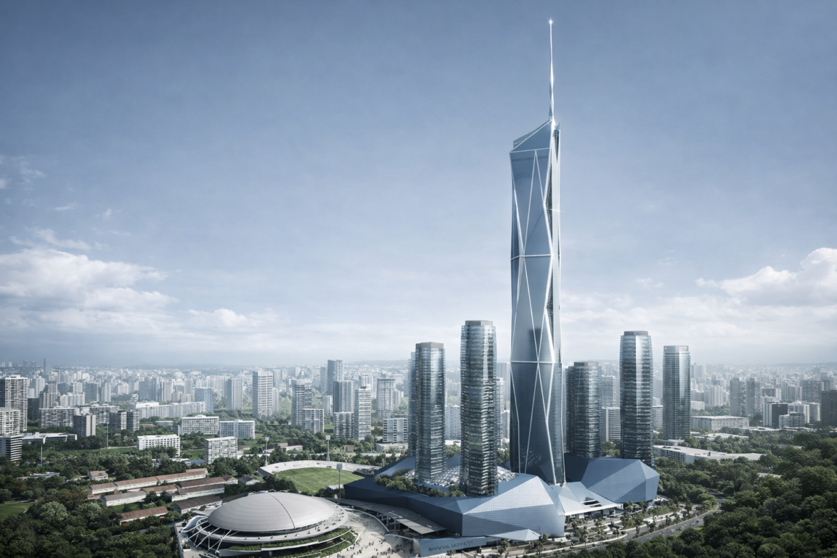 KL118 Warisan Merdeka Mall Curtain Wall Project Featured Image