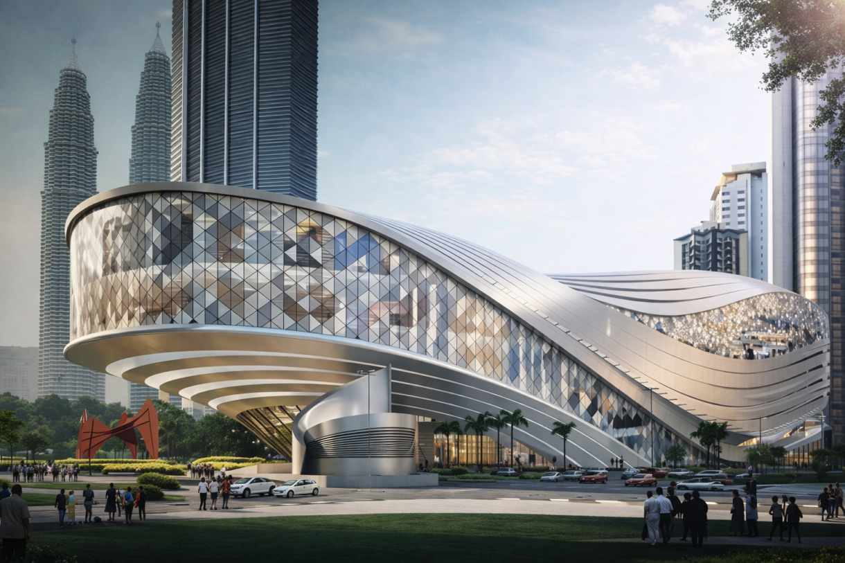 KLCC Cultural Hub Podium BIM and Facade Engineering Project Featured Image