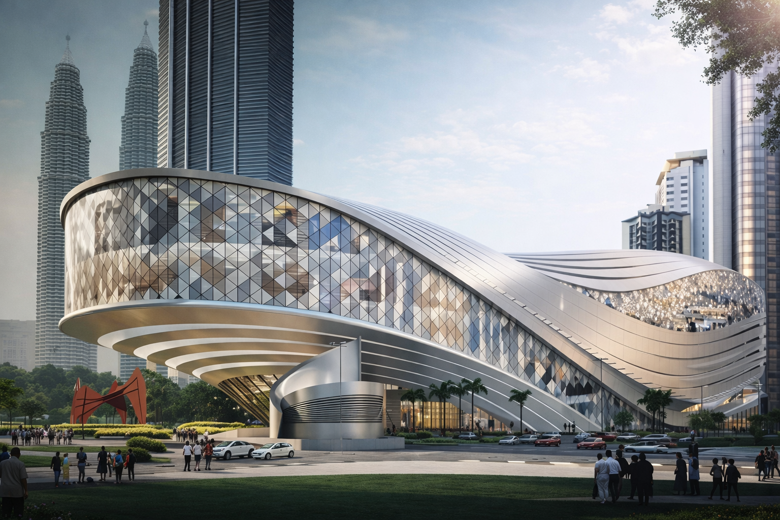 KLCC Cultural Hub Podium BIM and Facade Engineering Project Featured Image