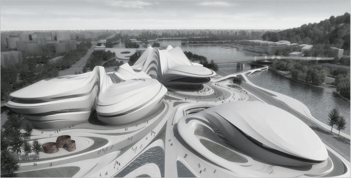 Meixi Lake International Culture and Art Center Facade Project Featured Image