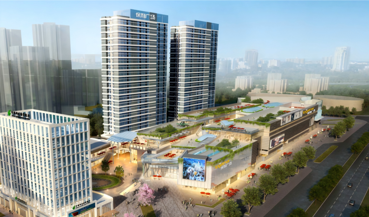 Shaoguan Poly Zhongyu Plaza Curtain Wall Project Featured Image