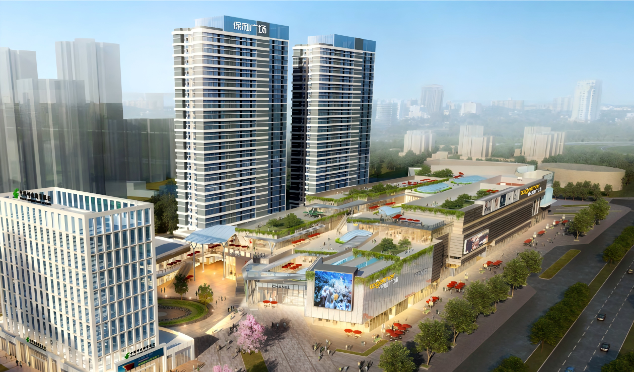 Shaoguan Poly Zhongyu Plaza Curtain Wall Project Featured Image