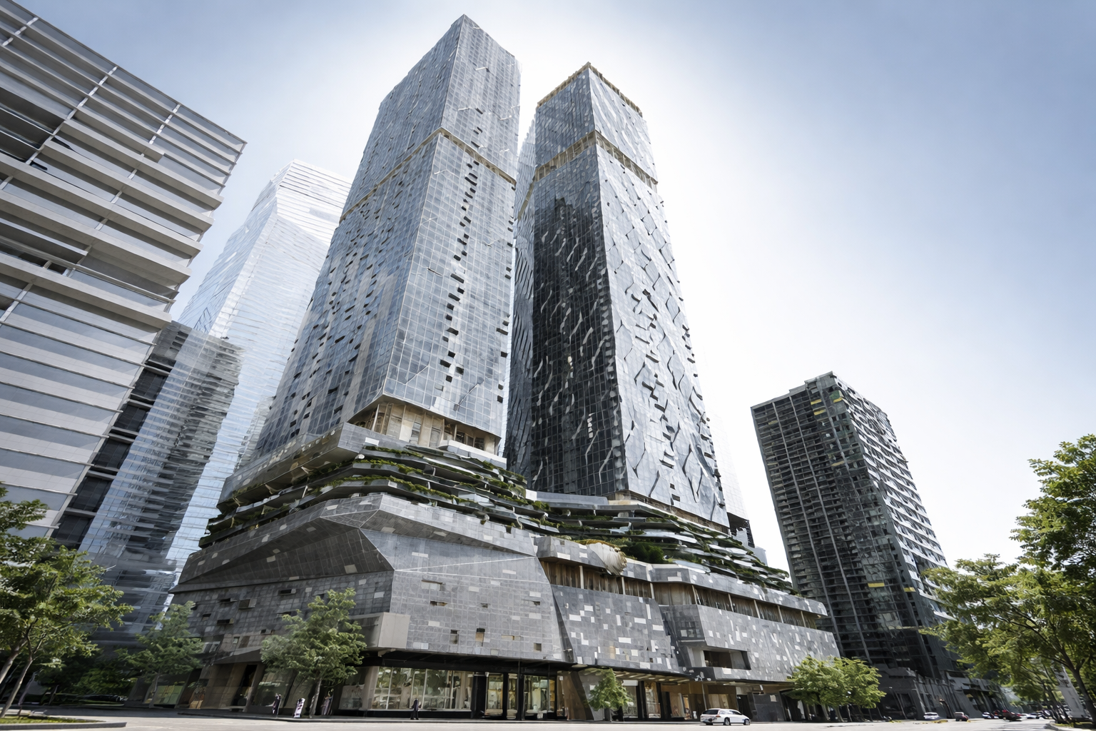 West Side Place Residential Curtain Wall Project Featured Image
