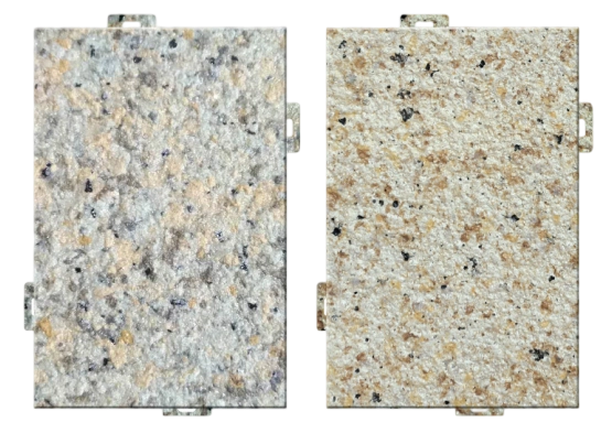Real Stone Lacquered Aluminum Panel Curtain Wall System Featured Image