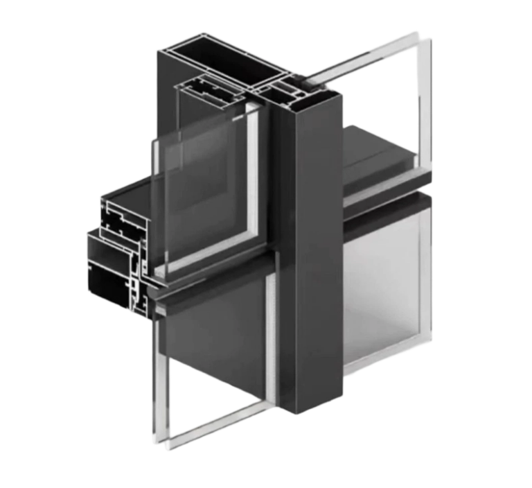 Modular Semi-Hidden Curtain Wall System Featured Image