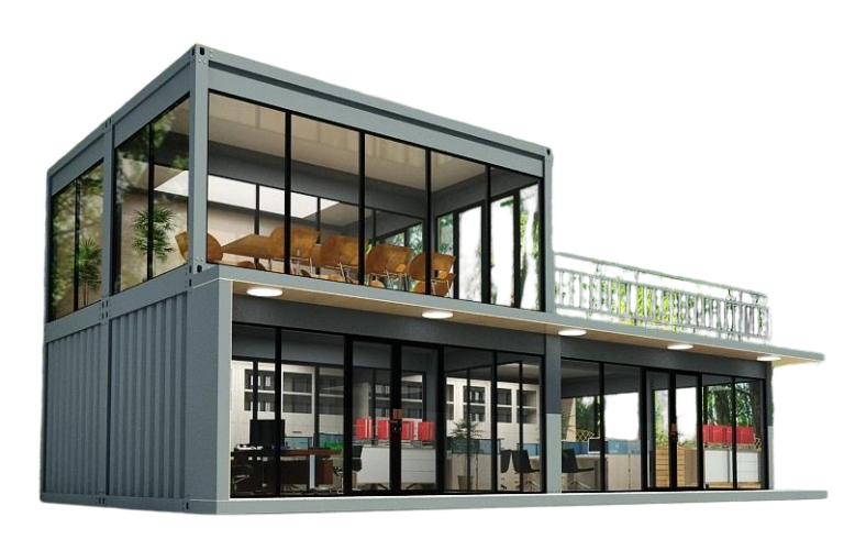 Double-Story Expandable Container House Featured Image