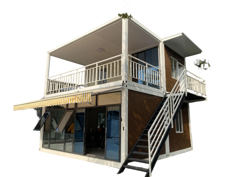 Expandable Container House with Terrace Featured Image
