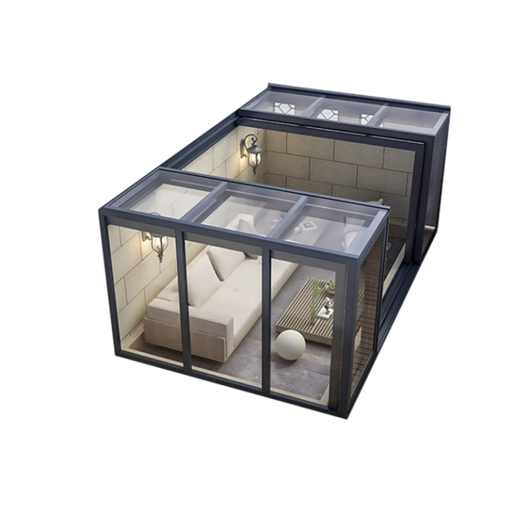 Flat Roof Glass Sunroom Featured Image