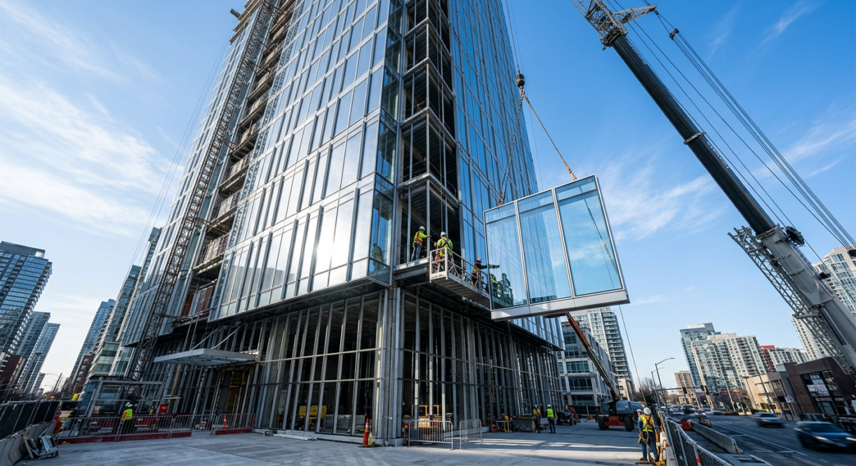 Unitized vs. Stick-Built Curtain Walls: Which One Actually Saves You Money in 2026? Featured Image