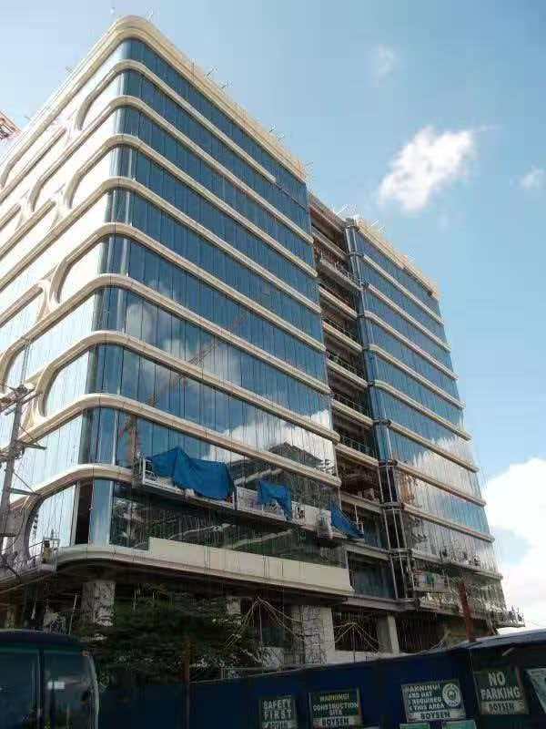 Aleen Head Office facade construction in Riyadh