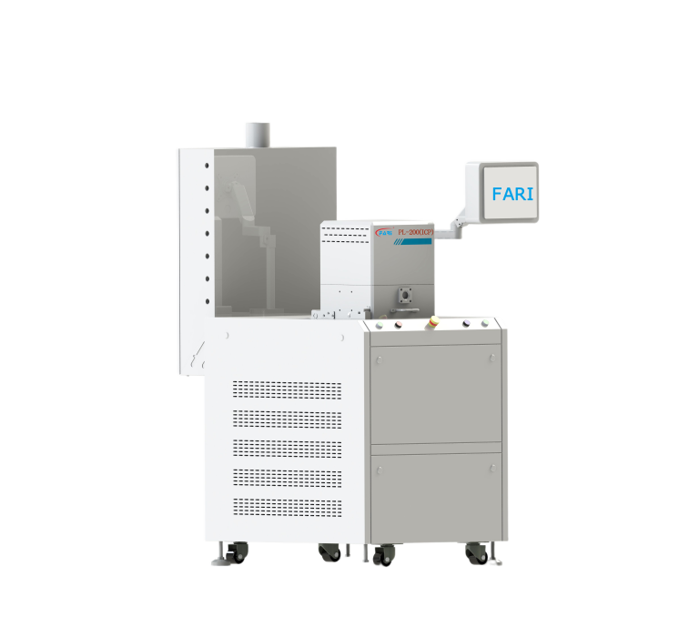 industrial etching machine with FARI control panel