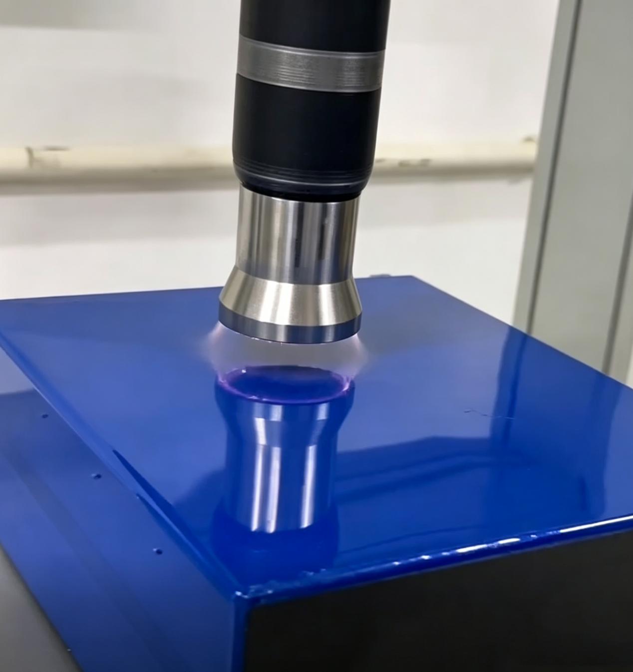 Atmospheric plasma treatment of a battery housing before bonding or coating