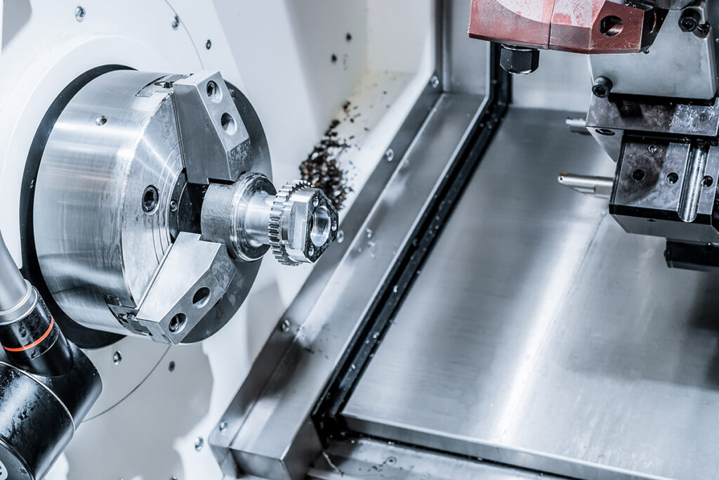 Modern CNC machine