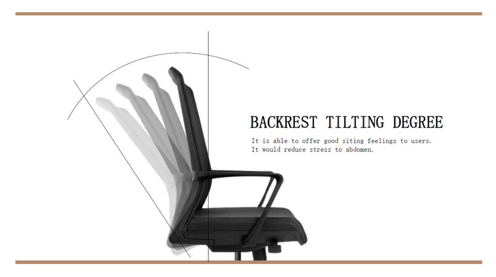 Office chair with recline and upright lock for focused tasks.
