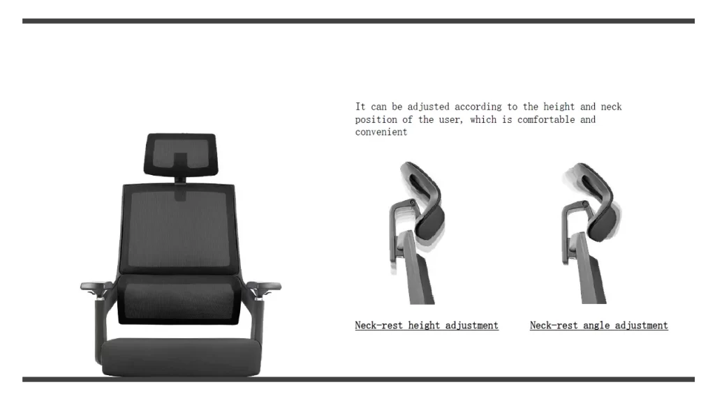 ergonomic-office-chair-neck-rest-adjustment